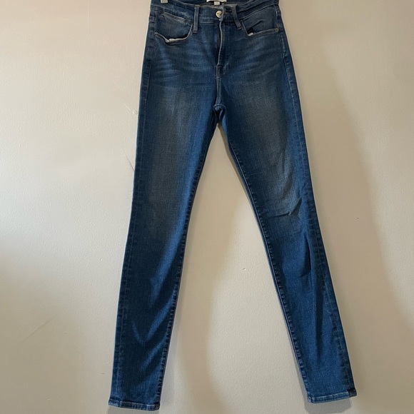 Frame Outfitters Blue Skinny Jeans - Picture 2 of 6